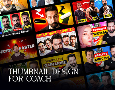 YouTube Thumbnail Design For Coach