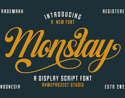 Monstay - Display Script
