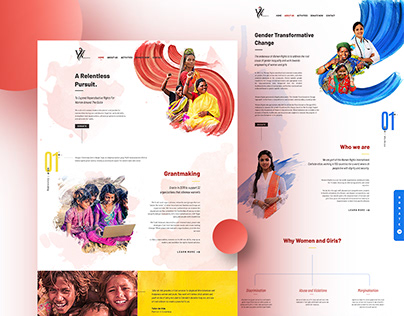 Women Rights NGO Web Template