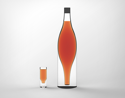 Poleg - existential cognac bottle