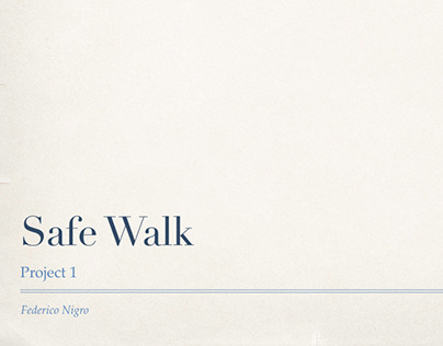 Safe Walk App