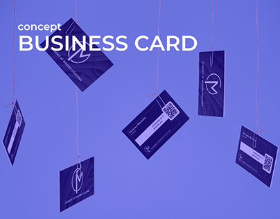Концепт дизайна визитки / Concept business card