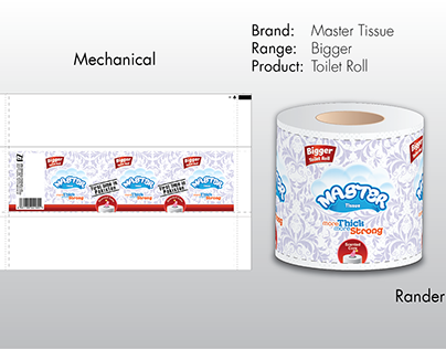 Master Tissue Bigger Toilet Roll