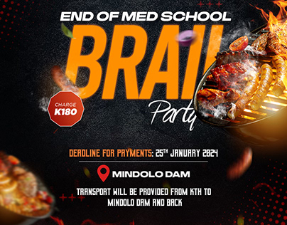 Braii Party Poster