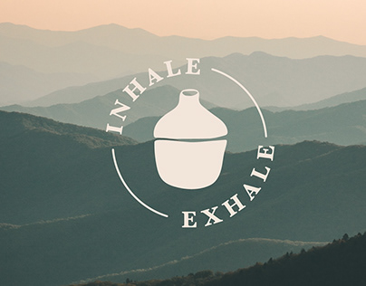 Inhale Exhale Ceramic I Brand identity