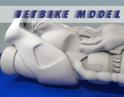 3D Jetbike Model