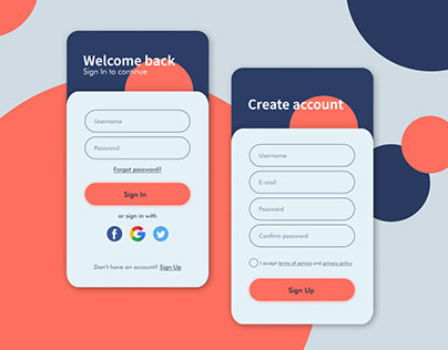 Daily UI #001 | Sign Up