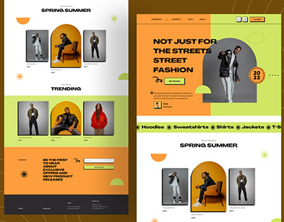 Fashono -- Men's Fashion Landing Page