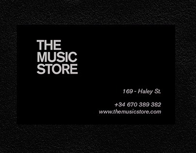 The music store