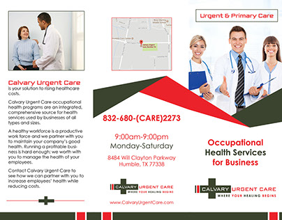 Calvary Urgent Care Brochure