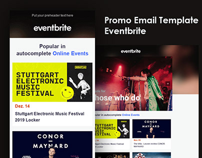 Eventbrite Promo Email Template