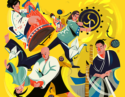 Иллюстрация для Дня Японской культуры в РГБМ