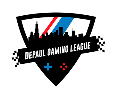 DePaul Gaming League Logo + League Samples