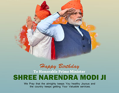 Happy Birthday Narendra Modi Indian PM