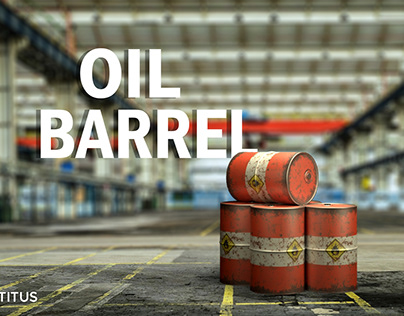 OIL BARREL 3D MODELING PROJECT