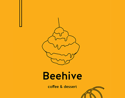 Beehive coffee brand design