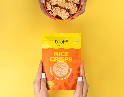 Bluff Rice Crisps - Packaging Design