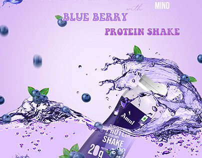 Blue Berry Protein Shake
