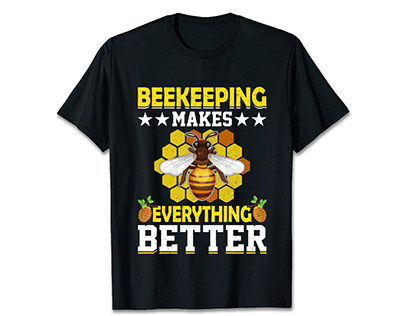 Bee T-shirt Design, T-shirt Design
