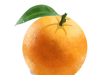 orange painting