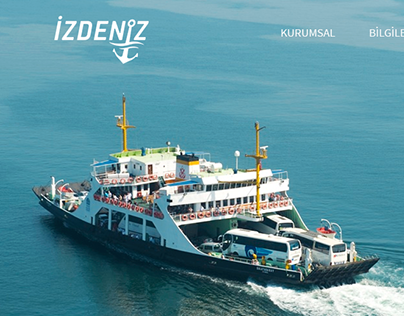 İzmir Deniz Ulaşım Taşımacılığı A.Ş. Güncel Arayüzleri
