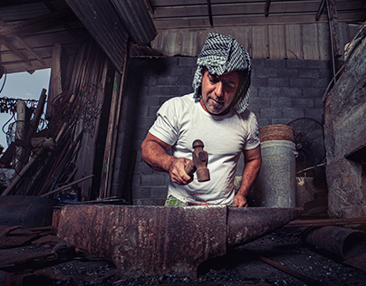 Bahraini Blacksmith