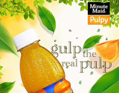 pulpy orange | Creative poster