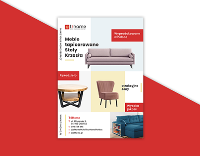 Ulotka T4Home/Furniture flyer