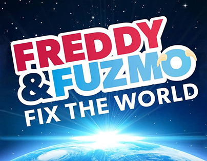 Freddy and Fuzmo Fiz the world - Title sequence