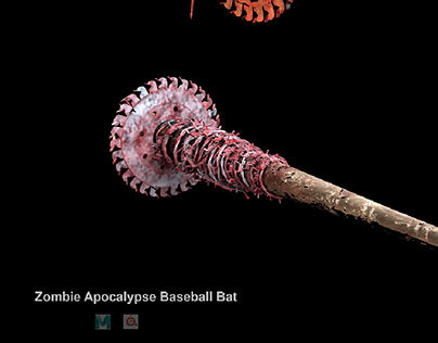 Zombie Apocalypse Baseball Bat