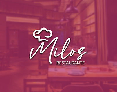 Milos Restaurante brand identity