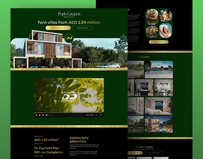 Página de Vendas - Park Greens - Mahel Dubai Real State