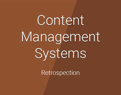 Shells of Content Management Systems