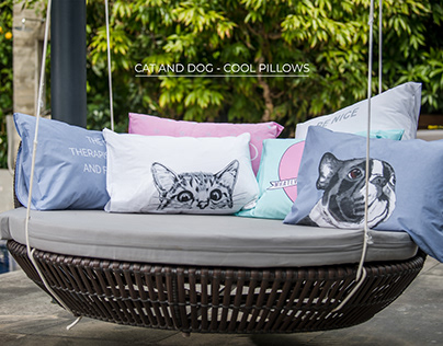 Cat&Dog Cotton Pillowcases