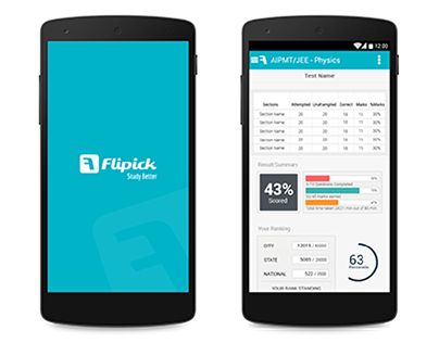 Flipick - Mobile/ tablet/ web apps [part 1]