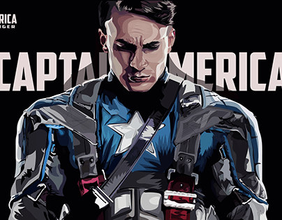 Project thumbnail - Captain America Vector