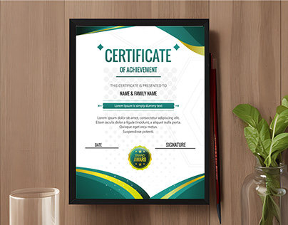 Educational Certificate Template