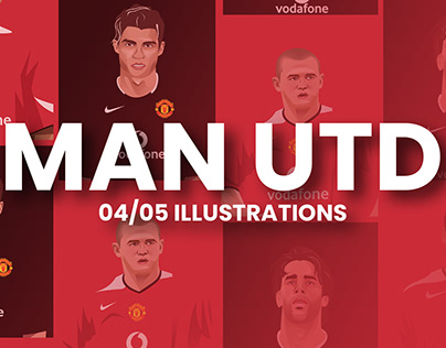 Manchester United 04/05 Illustrations