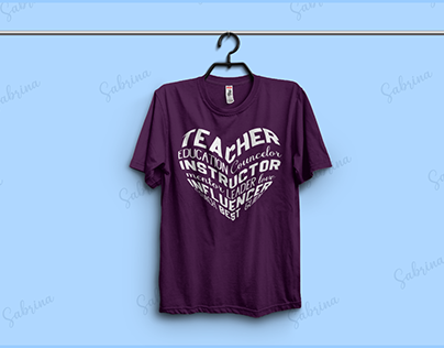 Teachers Influencer leader t shirt design