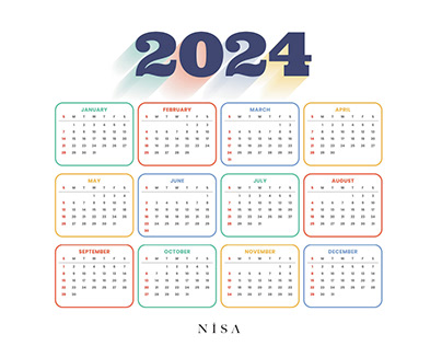 2024 Personalized Monthly Planner / Aylık Planlayıcı