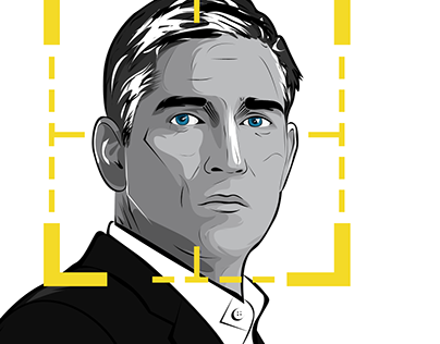 John Reese Drawing - Person Of Interest