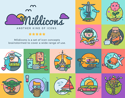 Mildicons - Another kind of icons