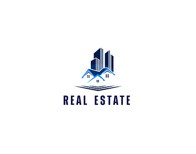 REAL ESTATE company Logo design
