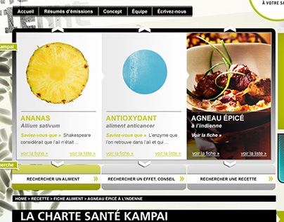 Kampai TV show website