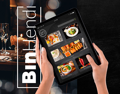 BINHENDI - Tab App Digital Menu (UI, UX)