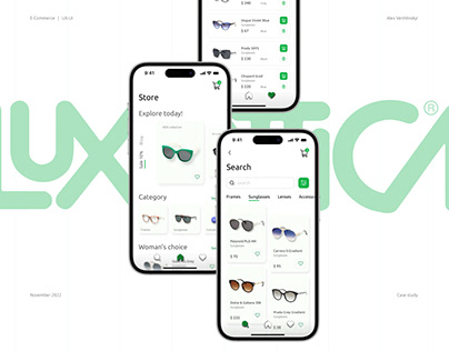 Luxottica Mobile App | e-commerce