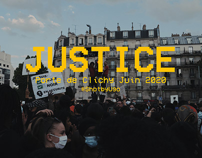 JUSTICE - Porte de Clichy Mai 2020