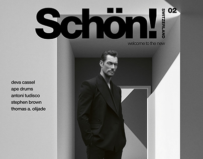 Schön! Switzerland Cover Story: David Gandy