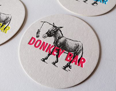 Donkey Bar Illustration