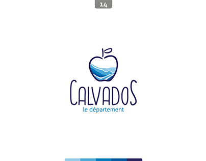 Refonte du logo du Calvados (faux logo)